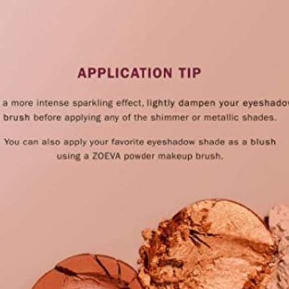 ZOEVA Caramel Melange Eyeshadow Palette NEW - Picture 4 of 5